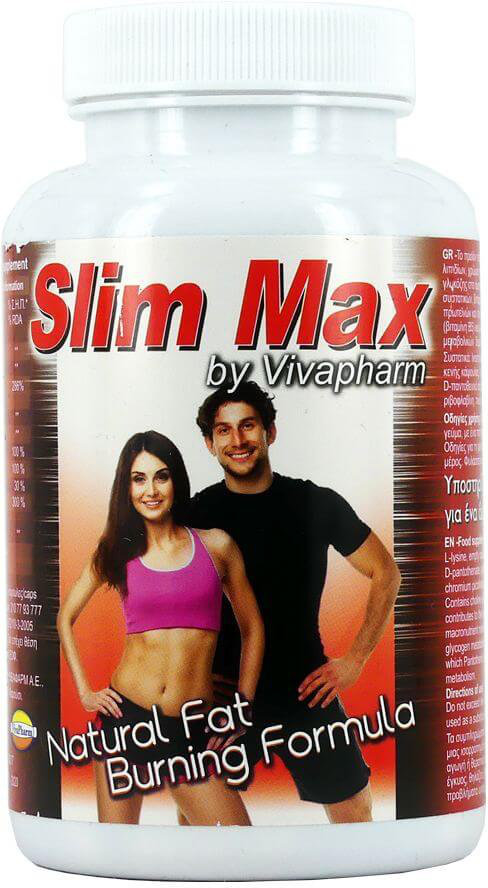 Slim Max Natural Fat Burning Formula 120caps