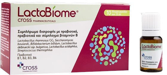 Cross Pharmaceuticals LactoBiome 10x10ml