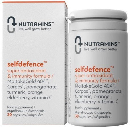 Nutramins Selfdefence Super Antioxidant & Immunity 30caps