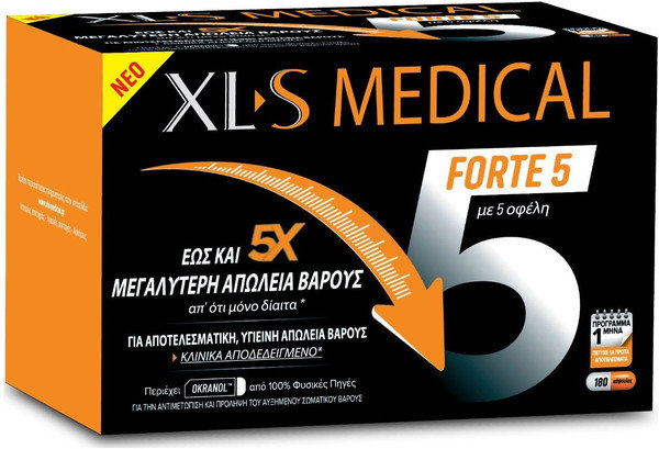 Omega Pharma XLS Medical Forte 5 180caps