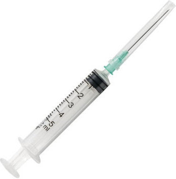 Nipro Syringe Σύριγγες με Βελόνα 5ml 22Gx1 1/2 100τμχ