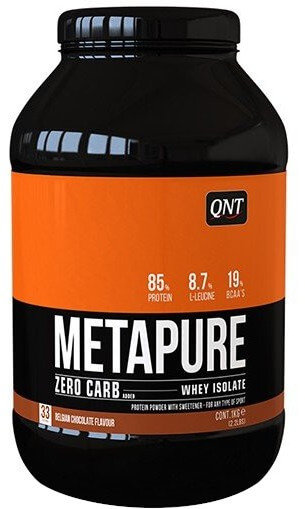 QNT Metapure Zero Carb Whey Isolate Protein Powder 908gr