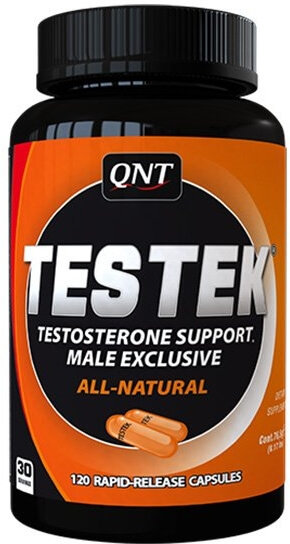 QNT Testek Natural Testosterone Booster 120caps