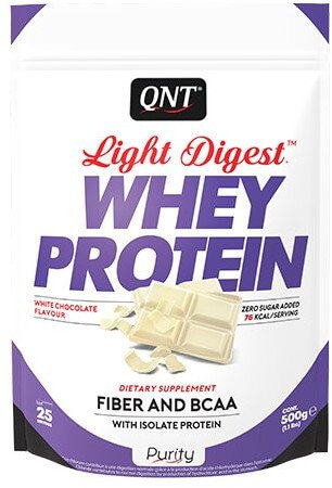 QNT Light Digest Whey Protein White Chocolate 500gr