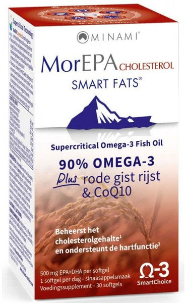 Minami MorEPA Cholesterol Smart Fats 30softcaps