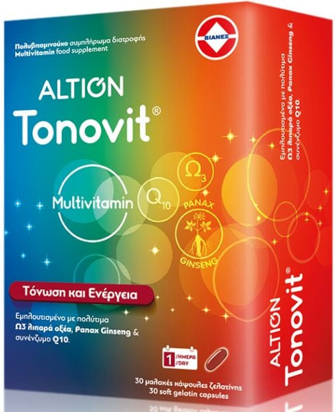 Altion Tonovit Multivitamin 30 Softcaps
