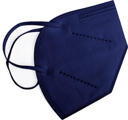 Face Kids Mask KN95-FFP2 Blue 10τμχ