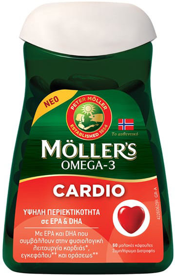 Moller's Cardio Omega-3 60caps Moller's Cardio Omega-3 60caps