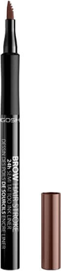 Gosh Brow Hair Stroke 24h Semi Tattoo Ink Liner 001 1ml
