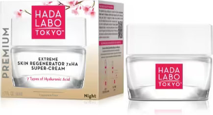 Hada Labo Tokyo Premium Extreme Skin Regenerator 7xHA Super Night Cream 50ml