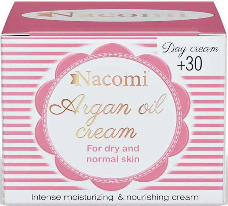 Nacomi Argan Oil Day FaceCream For Dry &Normal Skin 30+ 50ml