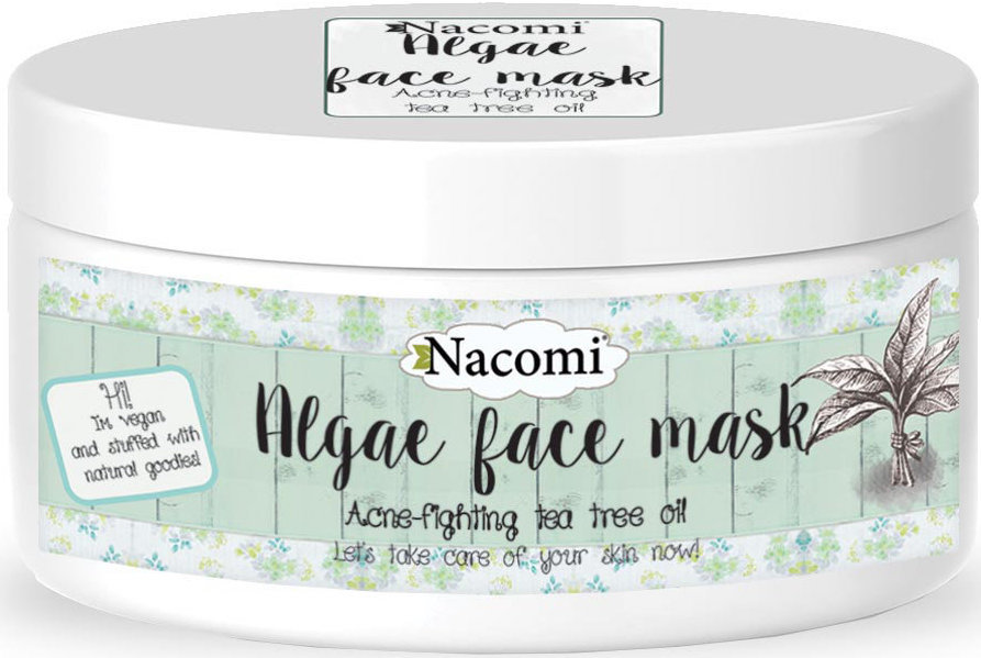Nacomi Algae Face Mask Acne-Fighting Tea Tree Oil 42gr