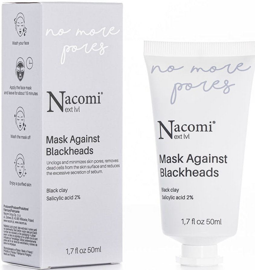 Nacomi Next Level Face Mask Against Blackheads 50ml