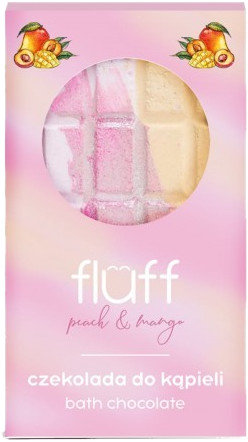 Fluff Bath Chocolate Peach & Mango 200gr