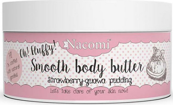 Nacomi Smooth Body Butter Strawberry Guava Pudding 100gr