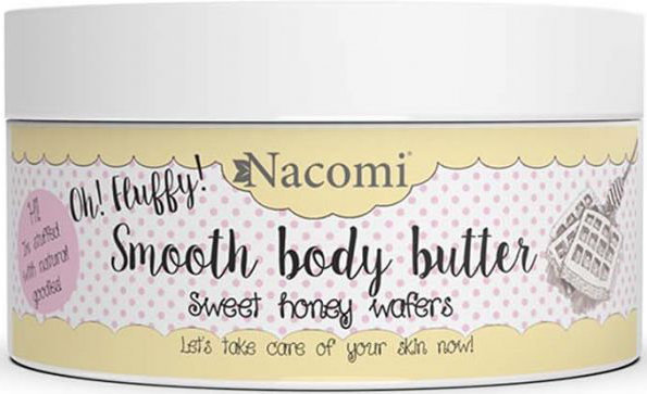 Nacomi Smooth Body Butter Sweet Honey Wafers 100gr