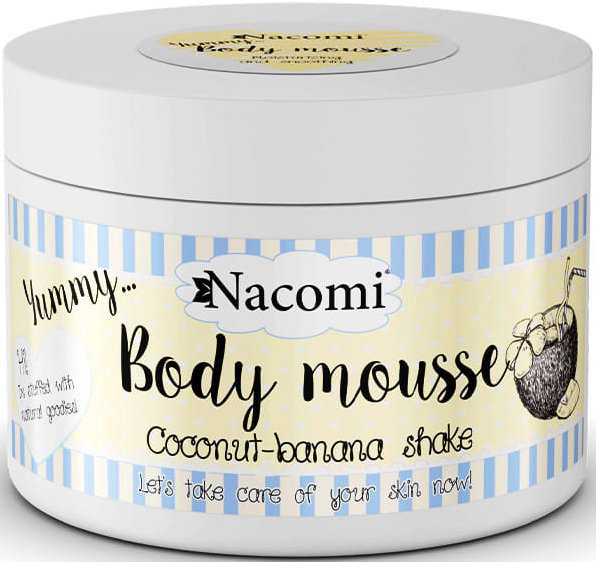 Nacomi Body Mousse Coconut & Banana Shake 180ml
