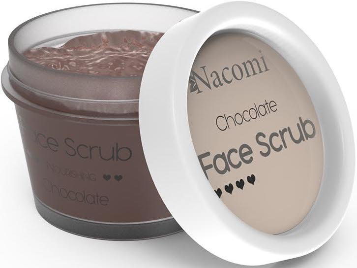 Nacomi Nourishing Face & Lips Scrub-Chocolate 80gr