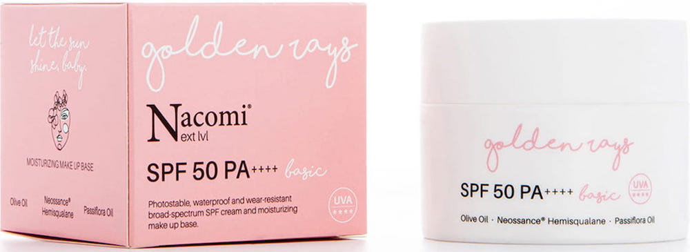 Nacomi Moisturizing Basic SPF50 Day Cream 50ml