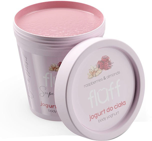 Fluff Raspberry Almonds Body Yoghurt 180ml