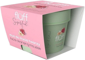 Fluff Raspberries & Almonds Facial Cleansing Mousse 50ml