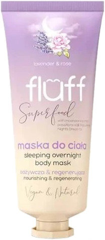 Fluff Lavender & Rose Sleeping Overnight Body Mask 150ml