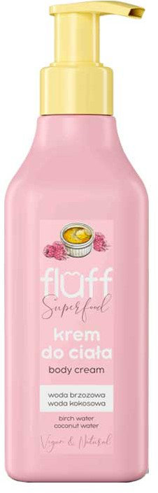 Fluff Creme Brûlée Raspberries Body Cream 200ml