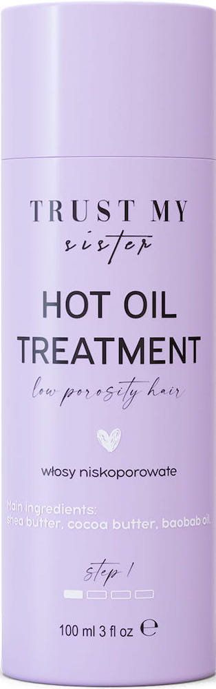Trust My Sister Hot Oil Treatment Low Porosity Step 1 100ml