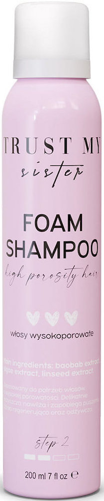 Trust My Sister Ηigh Porosity Foam Shampoo 200ml