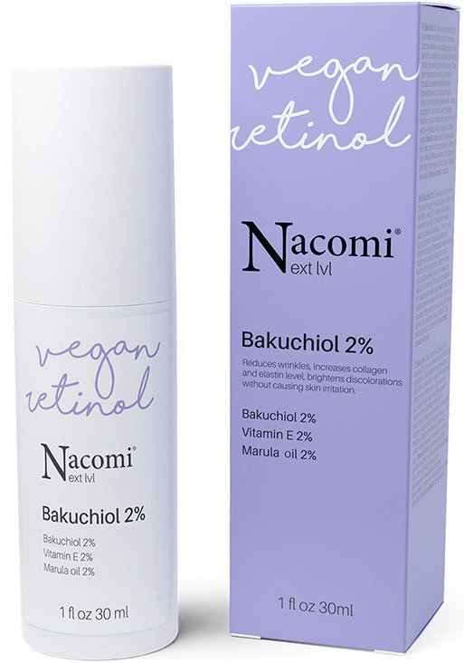 Nacomi Next Level Vegan Retinol Bakuchiol 2% 30ml