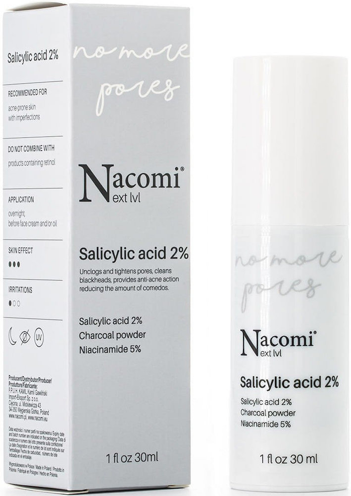 Nacomi No More Pores Salicylic Acid 2% 30ml