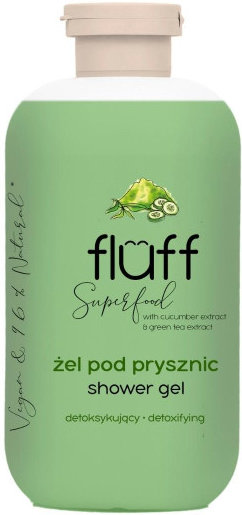 Fluff Cucumber & Green Tea Shower Gel 500ml