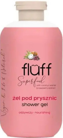 Fluff Coconut & Raspberry Nourishing Shower Gel 500ml