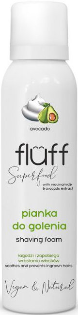 Fluff Avocado and Niacinamide Shaving Foam 150ml