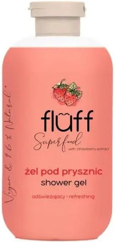 Fluff Strawberry Refreshing Shower Gel 500ml