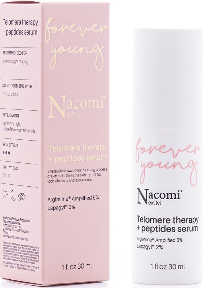 Nacomi Next Level Forever Young Telomere Therapy Serum 30ml