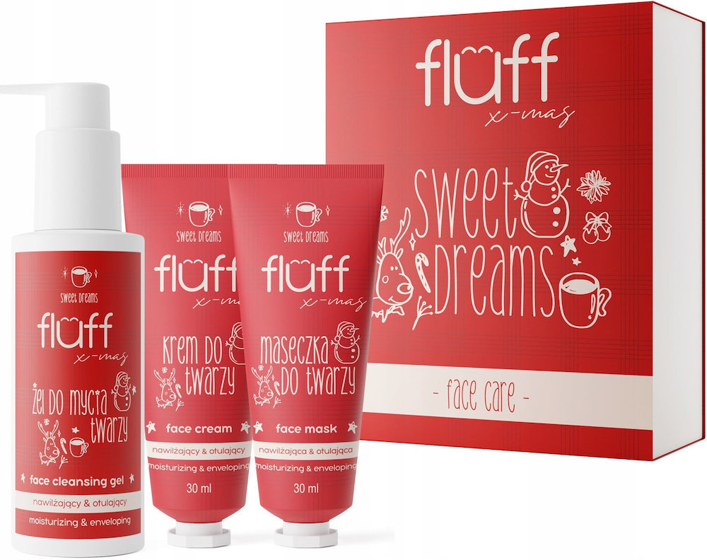 Fluff Face Care Set Sweet Dreams Limited Edition