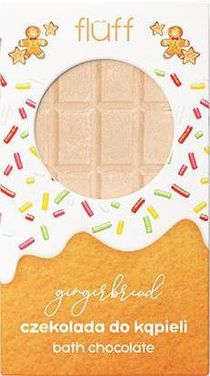 Fluff Chocolate Bar Bath Bomb Gingerbread 200gr