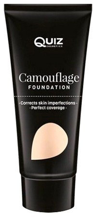 Quiz Camouflage Foundation No01 Soft Beige 30ml