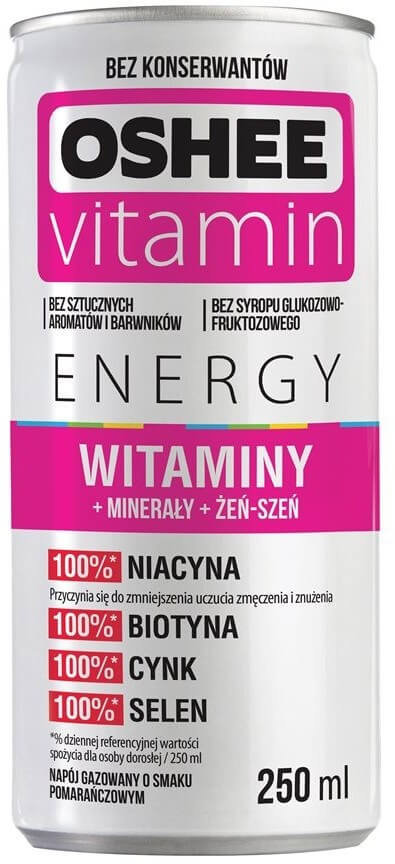 Oshee Vitamin Energy Drink 250ml