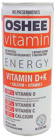 Oshee Vitamin Energy Sparkling Drink with D+K  C WAPN 250ml