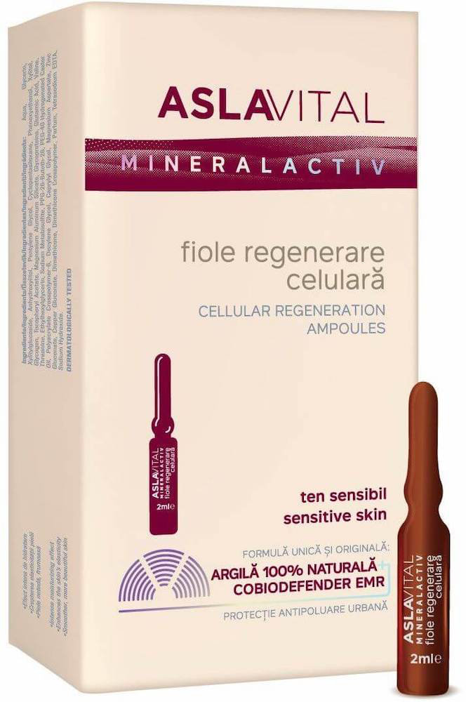 Gerovital Aslavital MineralActiv Cellular Regeneration 7x2ml