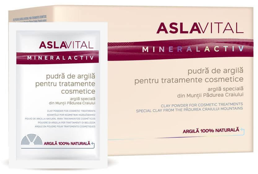 Gerovital Aslavital Mineral Active Clay Powder 10x20gr