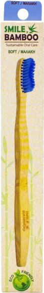 Smile Bamboo Soft Toothbrush Blue 1τμχ
