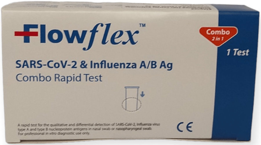 Acon Flowflex SARS-CoV-2 & Influenza A/B Ag 1τμχ