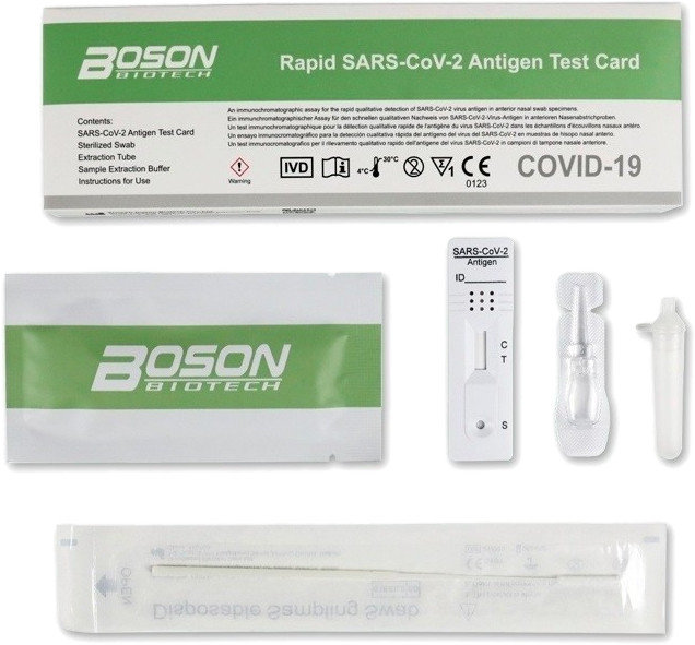 Boson Rapid SARS-CoV-2 Antigen Test Card 1τμχ