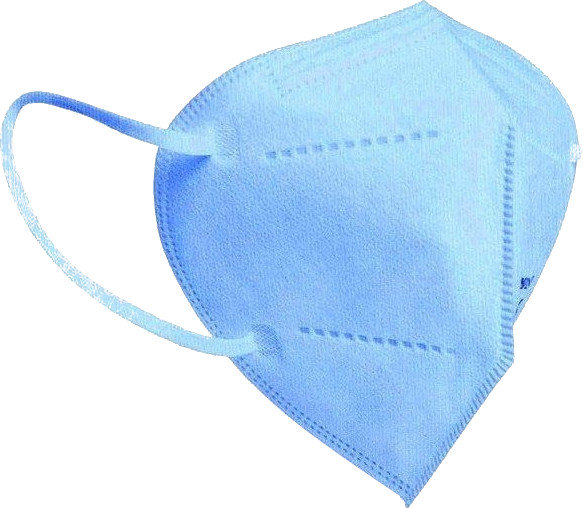Disposable Face Protection Mask KN95 FFP2 Pink 1τμχ