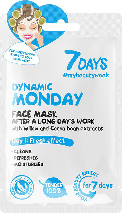 7DAYS Dynamic Monday Sheet Mask 28gr