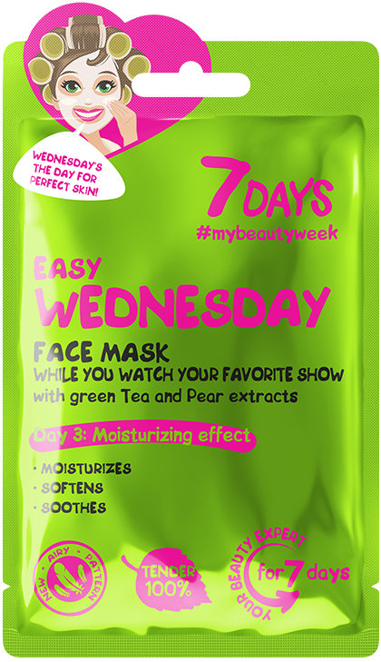 7DAYS Easy Wednesday Sheet Mask 28gr