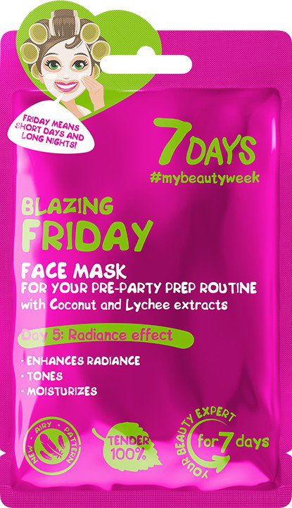 7DAYS Blazing Friday Sheet Mask 28gr